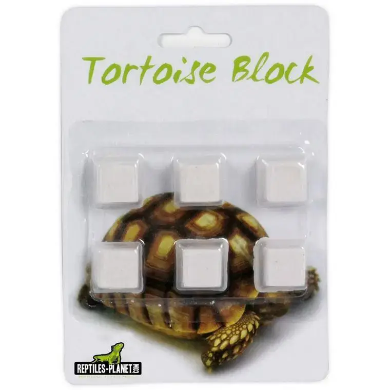 Blocs de calcium pour tortue x 6 Populaire