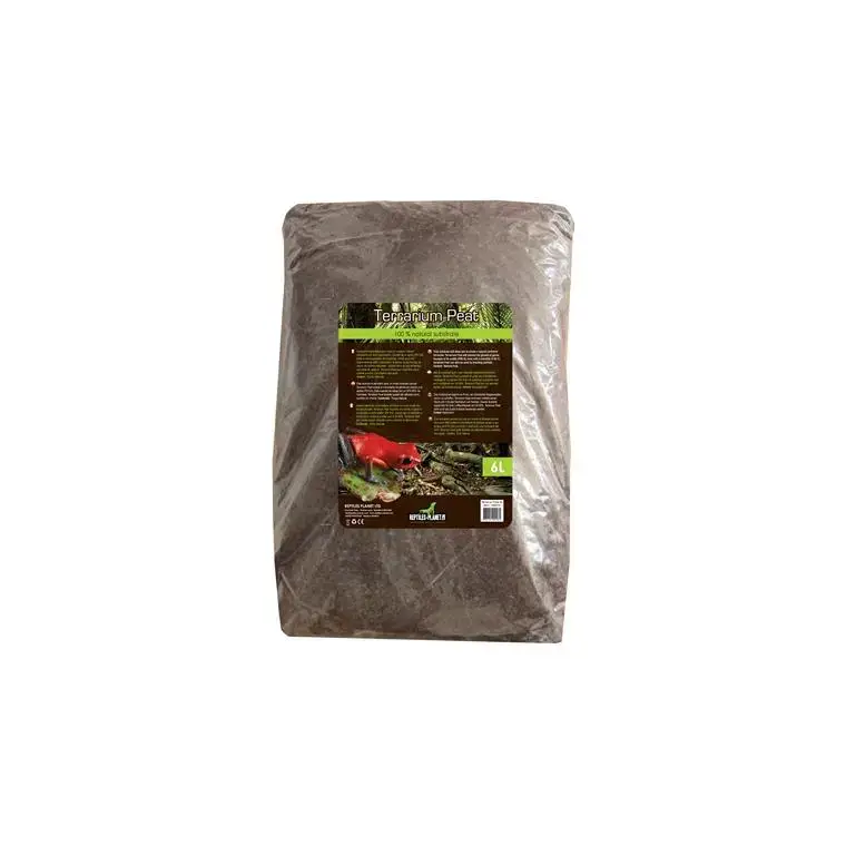 Substrat de sol terrarium peat 6 L Paiement Sécurisé