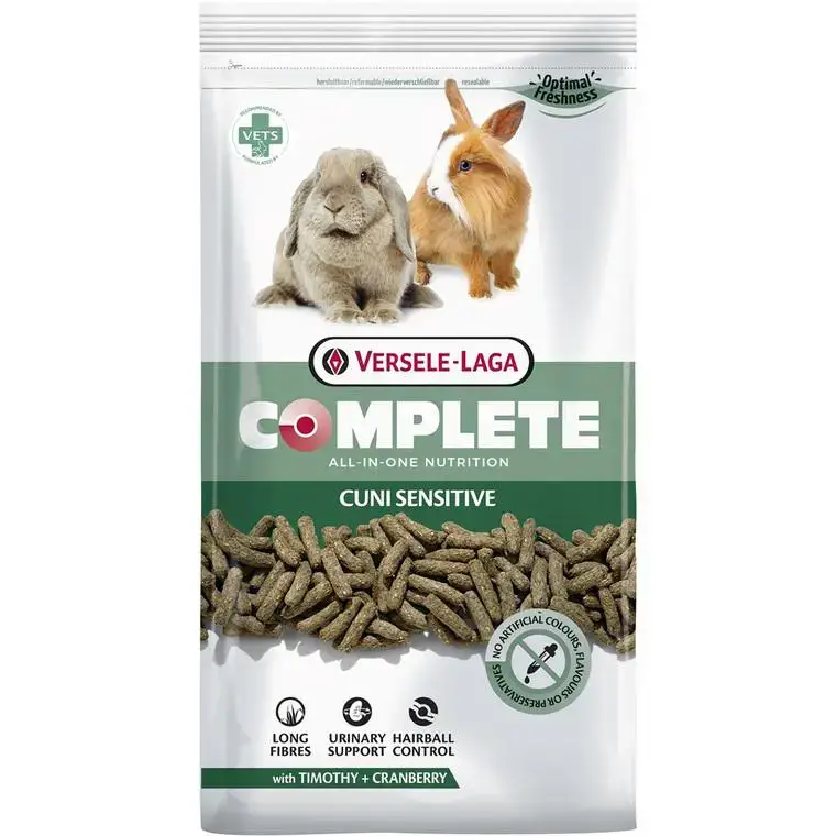 Aliment pour lapin nain sensible Versele Laga Cuni Complete – 1,75 kg Haute Qualité