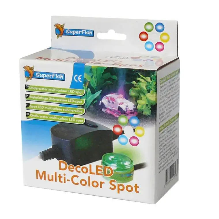Éclairage Deco LED Multicolor Spot pour Déco Led 2 W. 12,2×13,5×6,8 cm Réduction