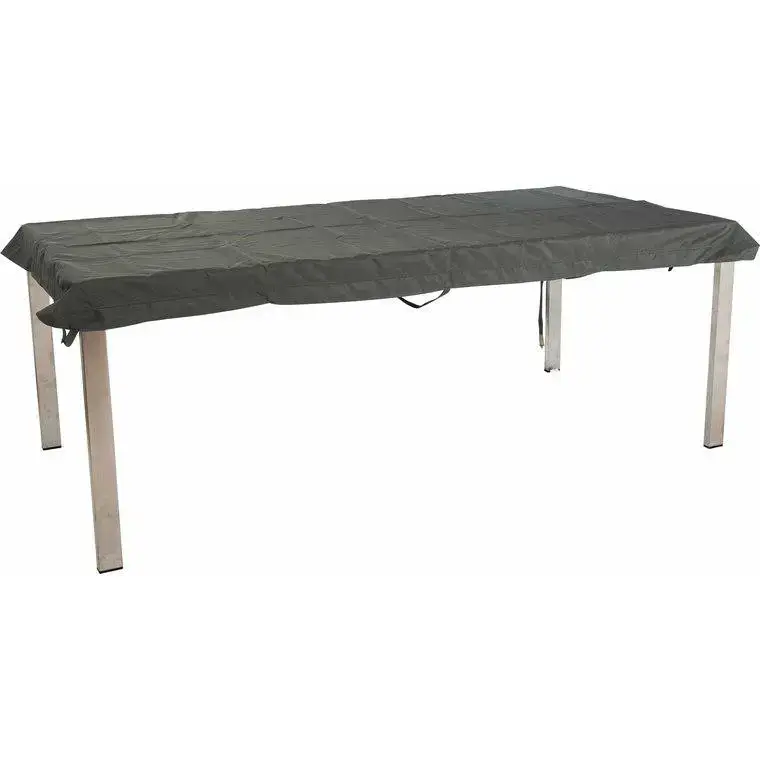 Housse pour plateau rectangulaire coloris gris en coton polyester – 160 x 90 cm Quantité Limitée