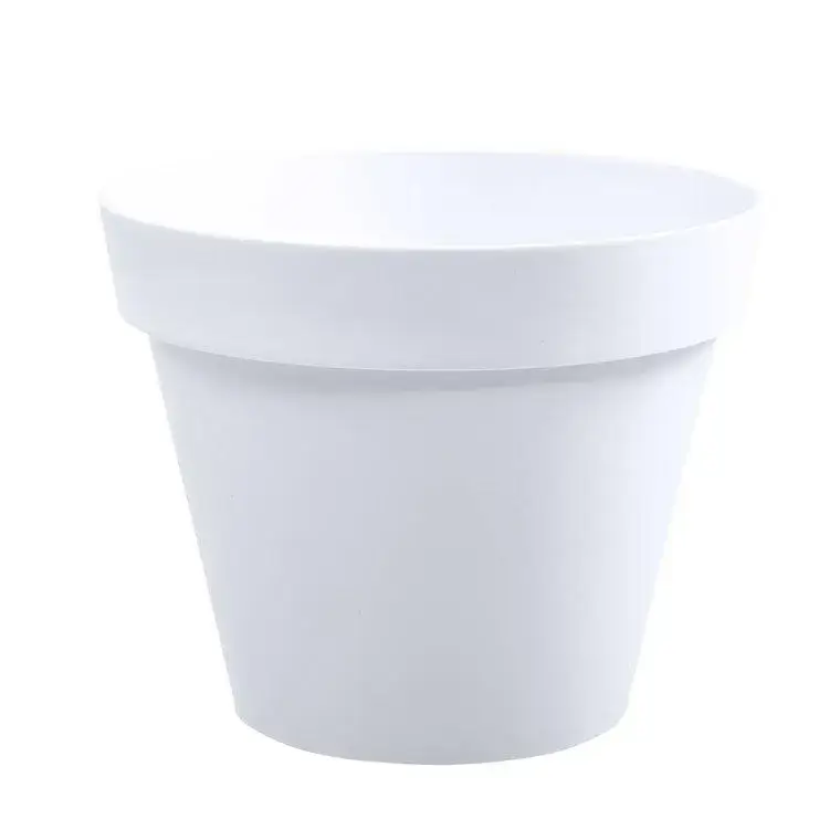 Pot Toscane Blanc Ø.25 x H.20,6 cm Certifié