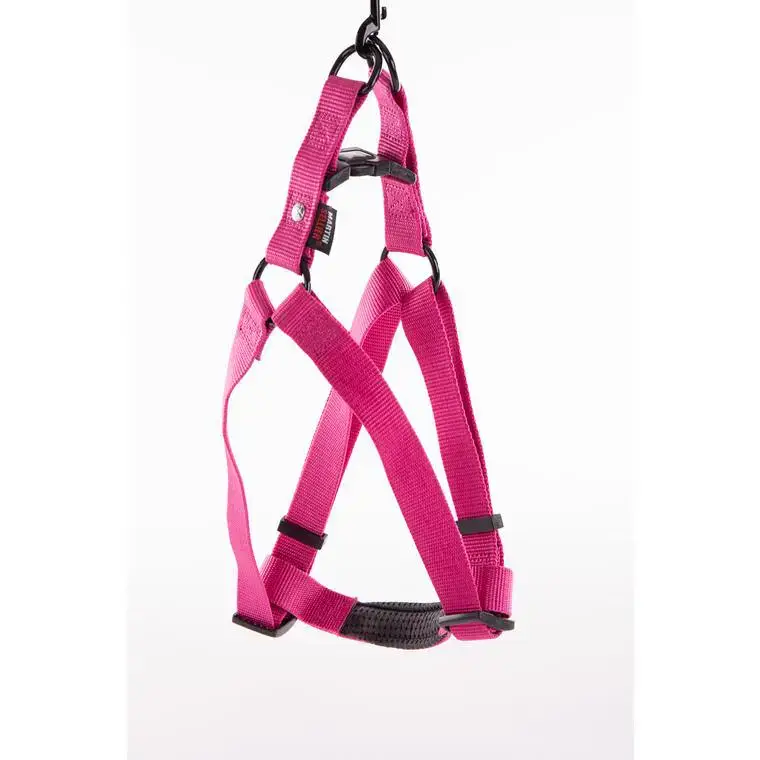 Satisfait Ou Remboursé Harnais baudrier réglable rose pour chien – 2×50/70 cm