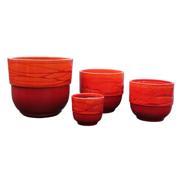 Vase Rebord soleil couchant H 19 x Ø 21 cm Commander Vite