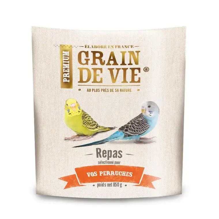 Mélange premium pour perruches Grain de Vie – 850 g Achetez Aujourd&rsquo;hui