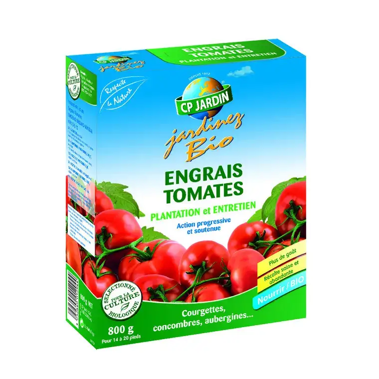 Commande En Gros Engrais pour tomates CP jardin – 800 g