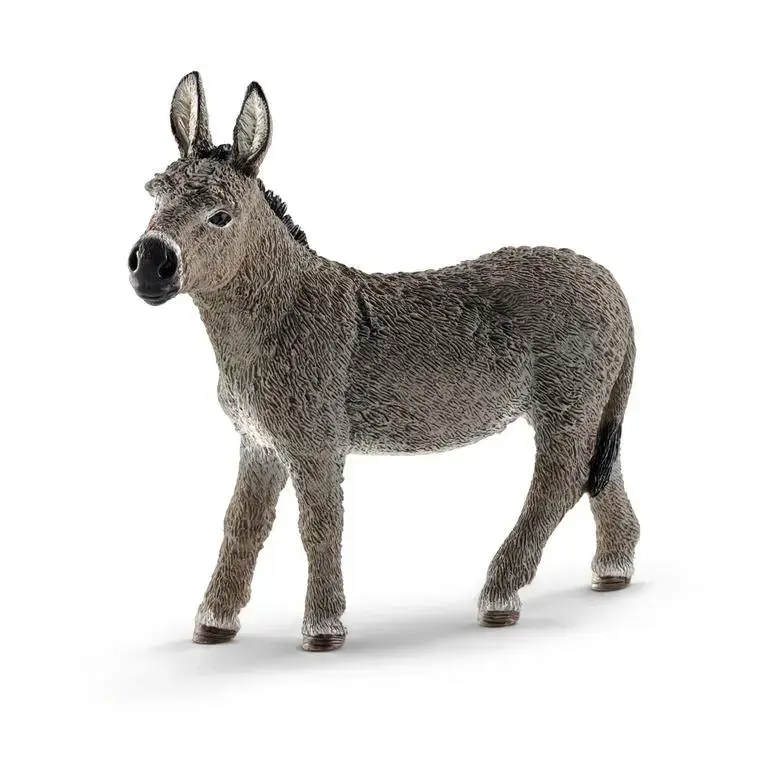 Figurine Ane Série Animaux de la Ferme Life 9,5×3,5×9,5 cm Offre Spéciale