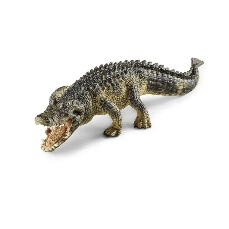 Figurine Alligator Série Animaux Sauvages 19×5,9×3,7 cm Dernier Modèle