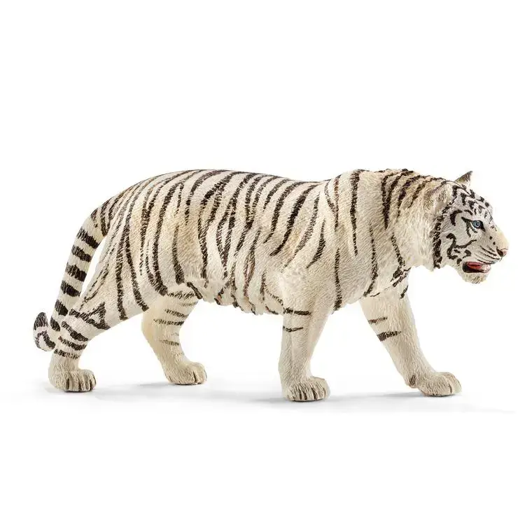 Figurine Tigre blanc mâle Série Animaux Sauvages 13x3x6 cm Jusqu&rsquo;à Épuisement Des Stocks