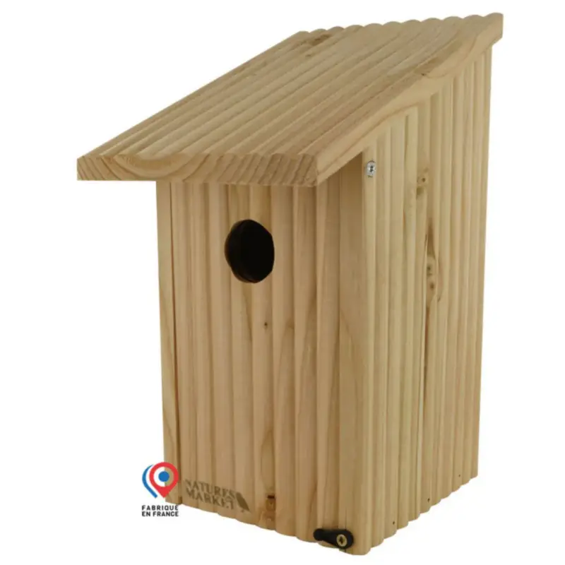 Nichoir La bicoque Ouverture Ø 34 mm Pas Cher