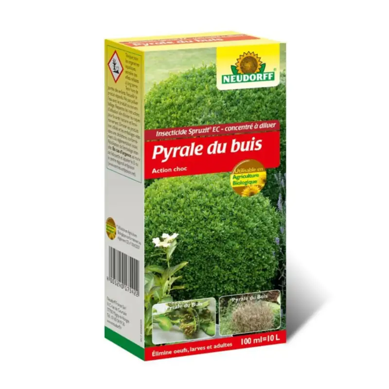 Promotion Saisonnière Insecticide Pyrale du buis Neudorff – 100 ml