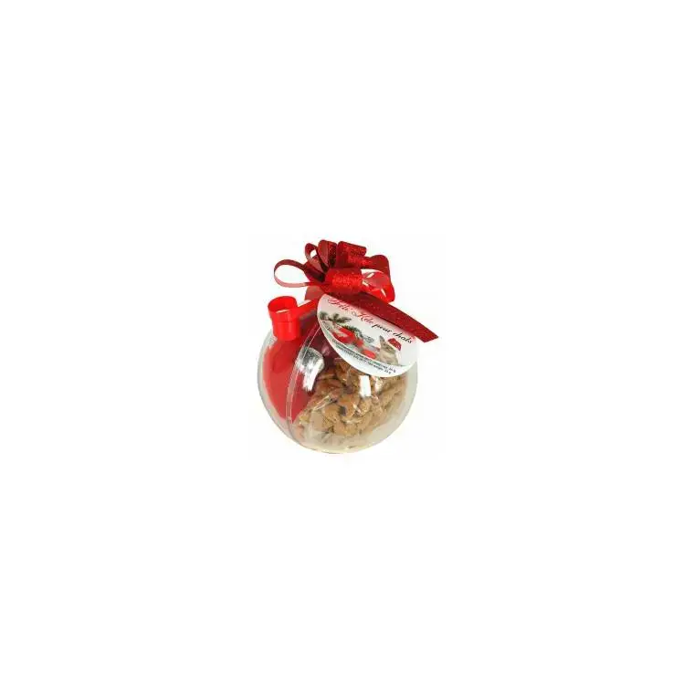 Authentique Jouet pour chat boule de Noël avec friandises Wouapy Feli’Kdo