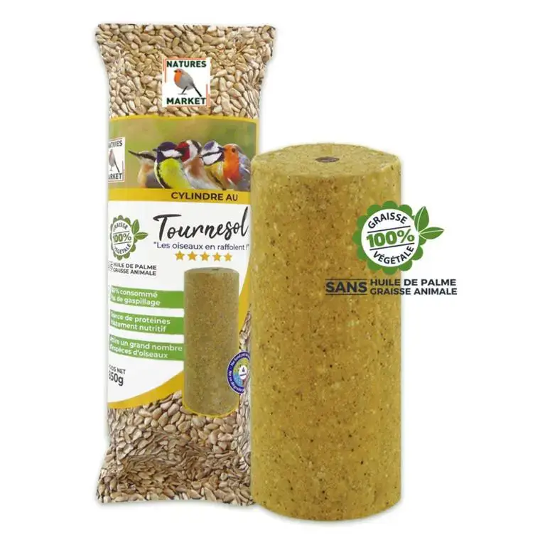 Cylindre de graisse végétale au tournesol 850 g Prix Réduit