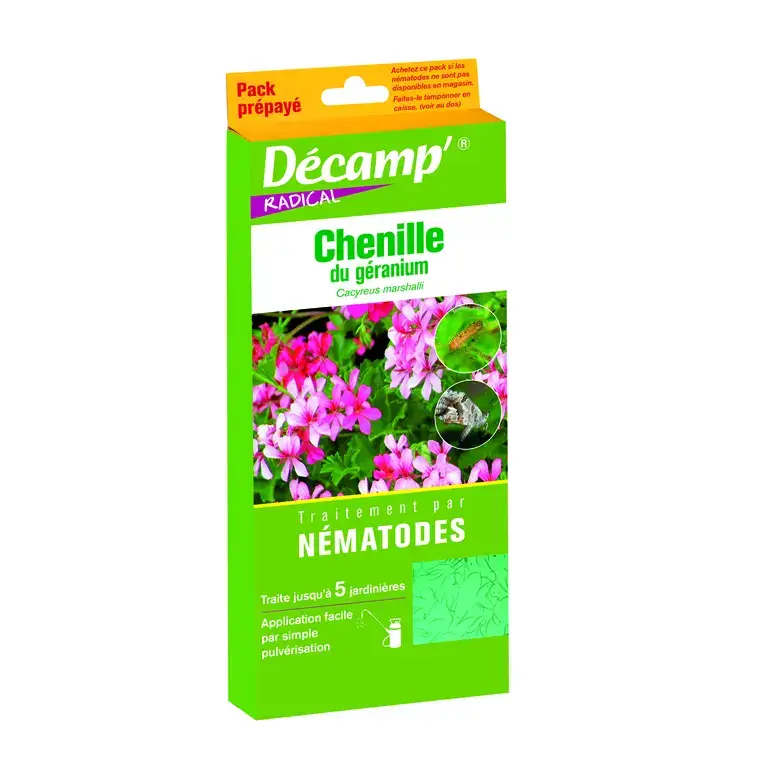 Commander Maintenant Nématodes géranium 10 millions carnet