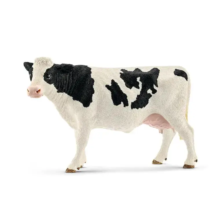 Prix Cassé Figurine Vache Holstein Série Animaux de la Ferme 12,6×6,4×8,2 cm
