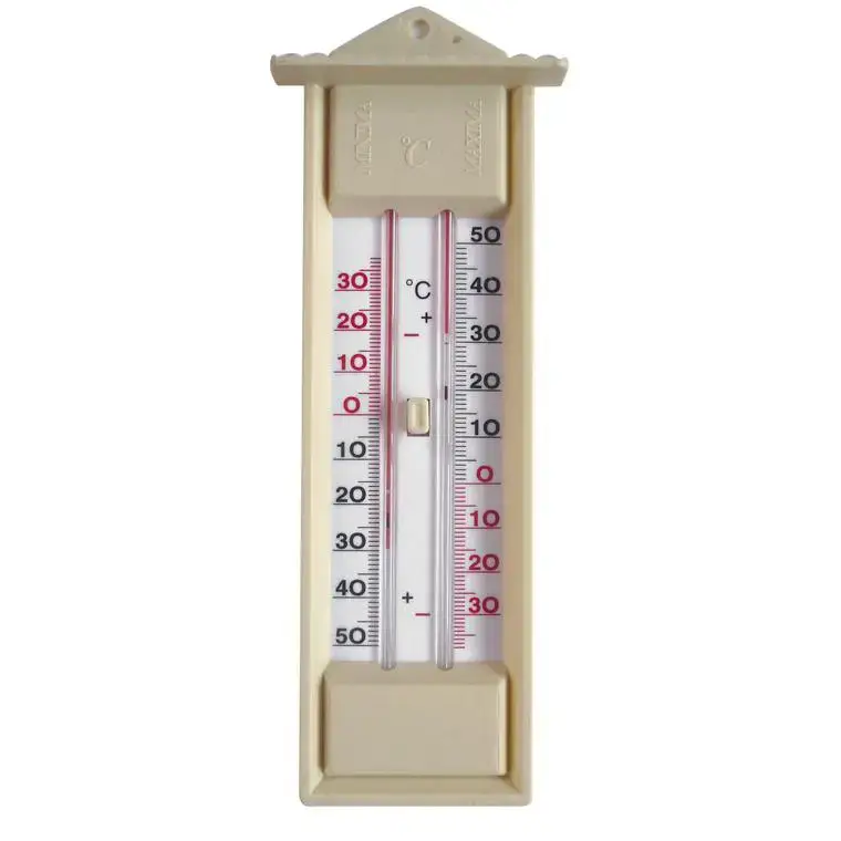 Meilleur Prix Thermomètre mini-maxi beige de 23 cm