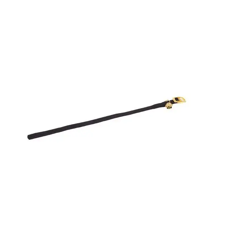 Certifié Collier chat noir en nylon tubulaire avec grelot 10 mm Martin Sellier – 30 cm