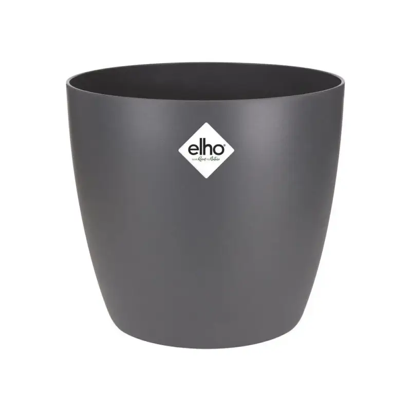Cache-pot Brussels rond Ø 16 x 14,6 cm polypropylène injecté Promotion