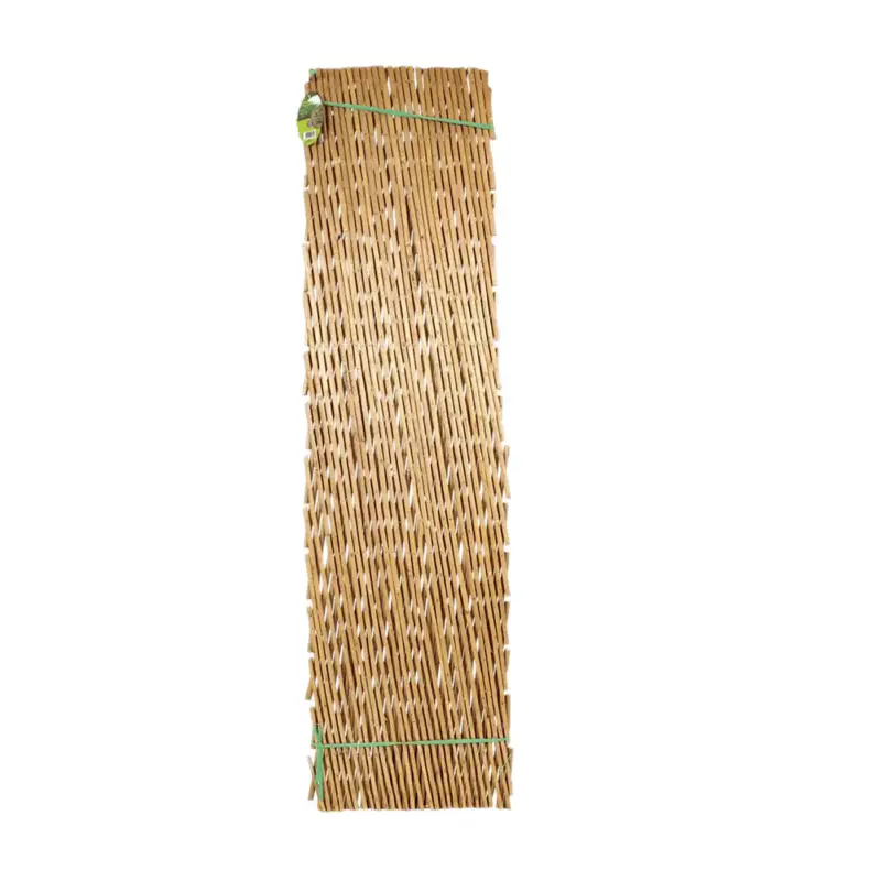 Treillis Wick Trellis en osier naturel, 100 x 200 cm Nouveauté