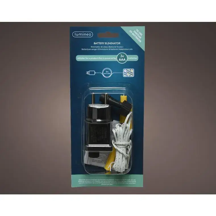Adaptateur pour 3 piles AAA à brancher – 4,5 V Quantité Limitée