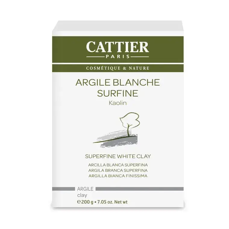 Argile blanche surfine 200 g Quantité Limitée