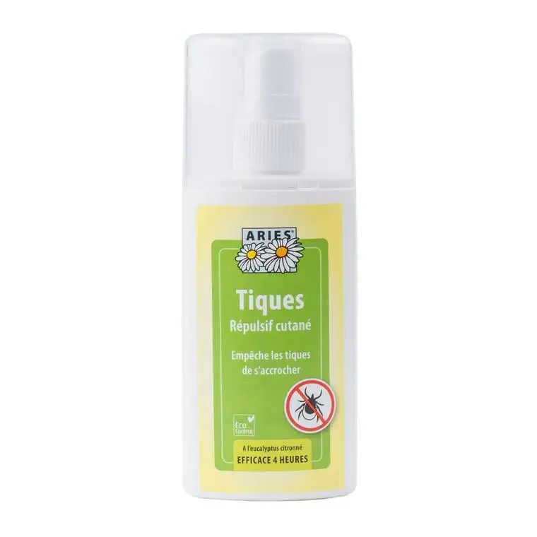 Bon Plan Spray répulsif cutané contre les tiques en flacon de 100 ml