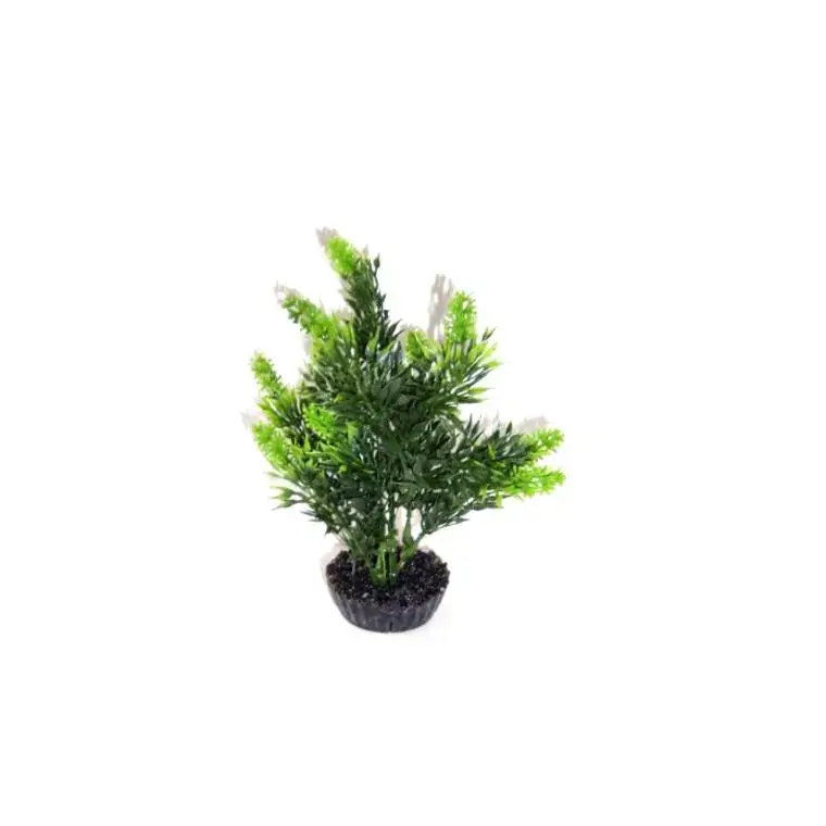 Arbre vert en plastique petit modèle 18 cm Jusqu&rsquo;à Épuisement Des Stocks
