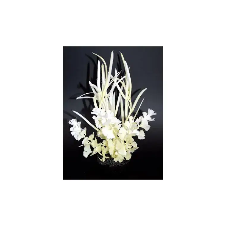 Herbe papillon blanche en plastique Produit De Marque