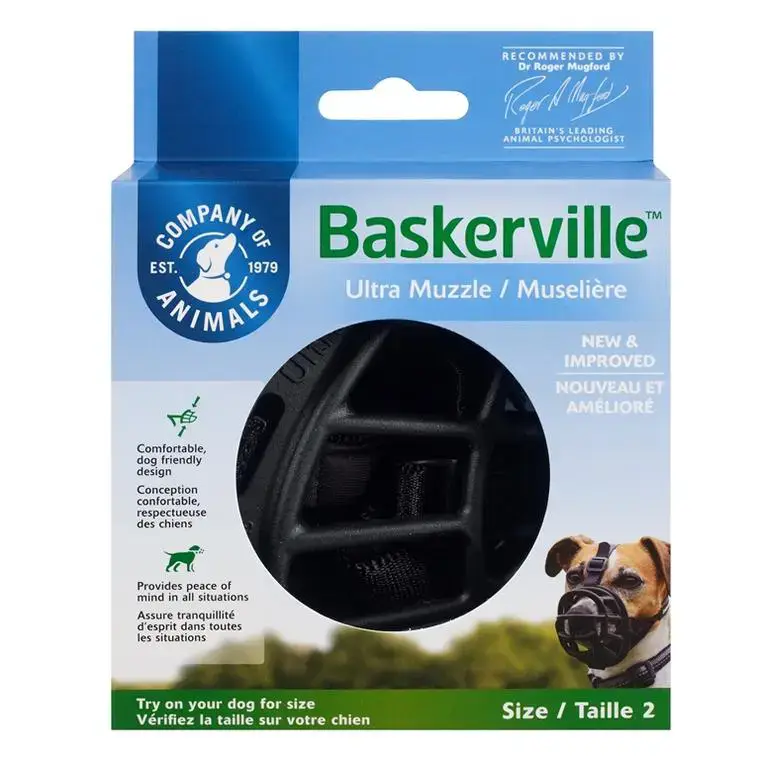 Muselière baskerville taille 2 Haute Qualité