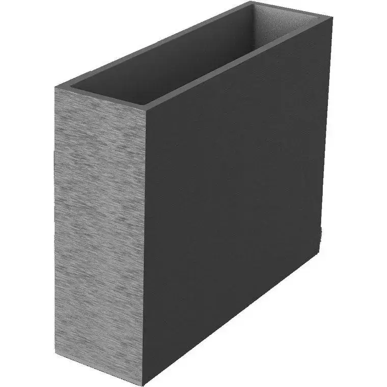 Muret loft gris gammeGraphit L99,5xI29,5xH78,5 cm Retour Gratuit