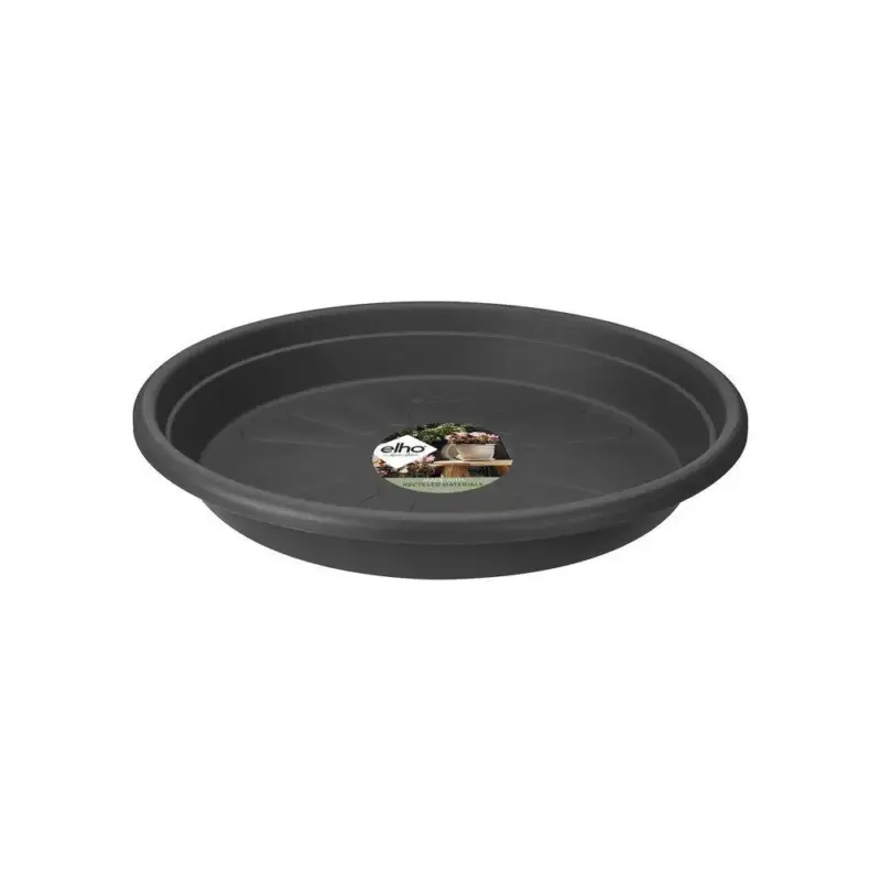 Soucoupe Ronde couleur anthracite – Ø 17×2.6 cm Nouvelle Collection
