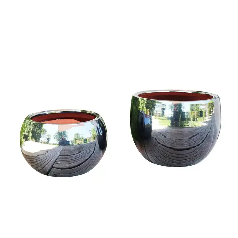 Expédié Aujourd&rsquo;hui Pot gris gamme le lisère Ø 20 cm