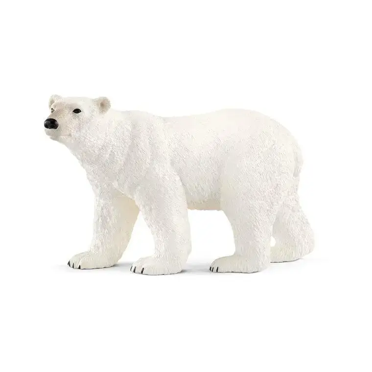 Figurine Ours Polaire Série Animaux sauvages 12,2×5,7×7,2 cm Offre Spéciale