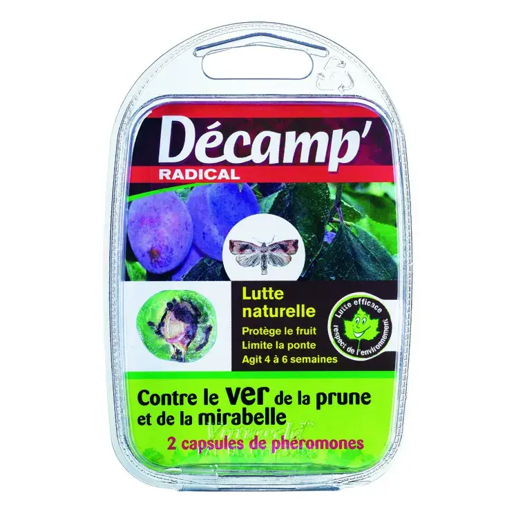 Phéromone pour ver de la prune x 2 Commander Vite
