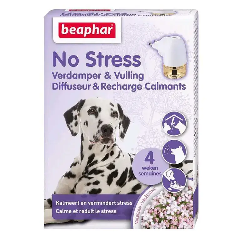 Certifié Diffuseur Calmant No Stress pour chien + recharge 30 ml