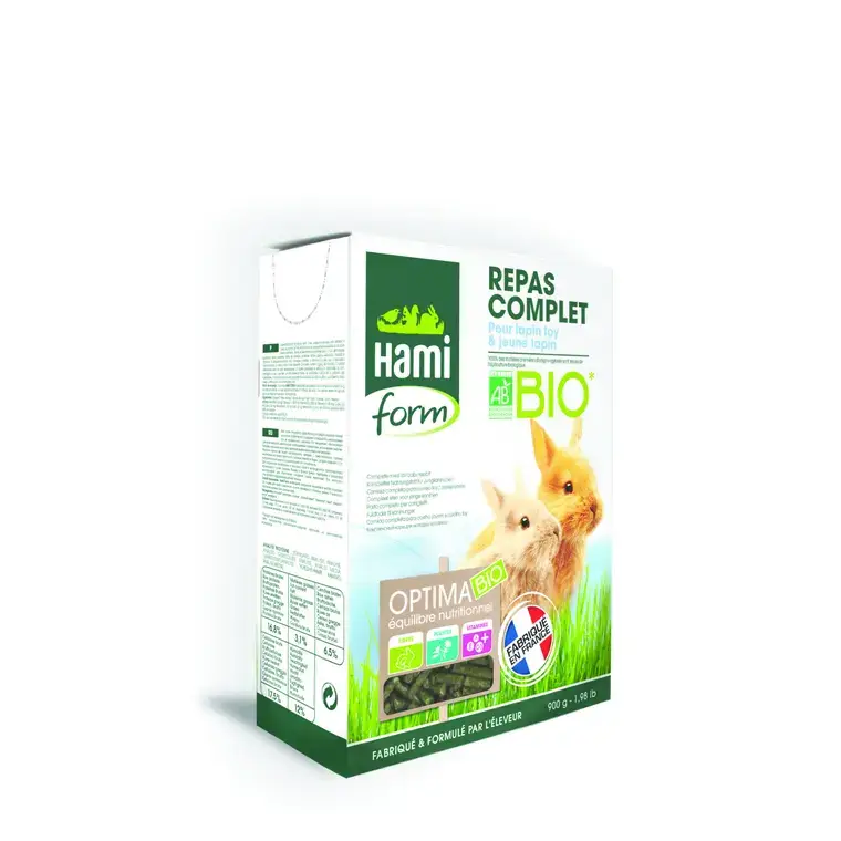 Repas spécial bio pour lapin toys 900 g Populaire