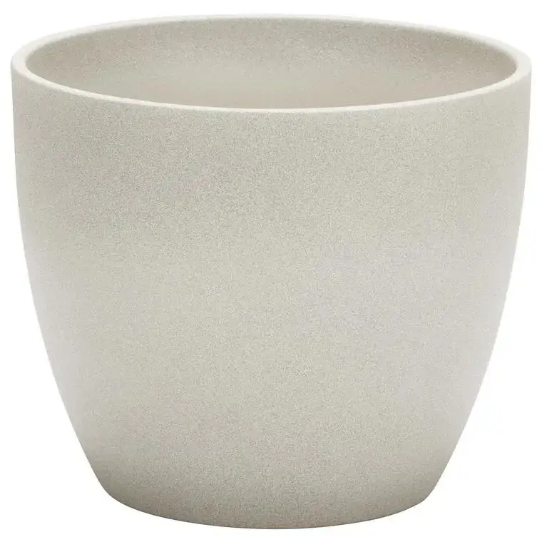 Cache-pot 920 Taupe stone Ø 28 x H 25,2 cm Céramique émaillée Acheter En Ligne