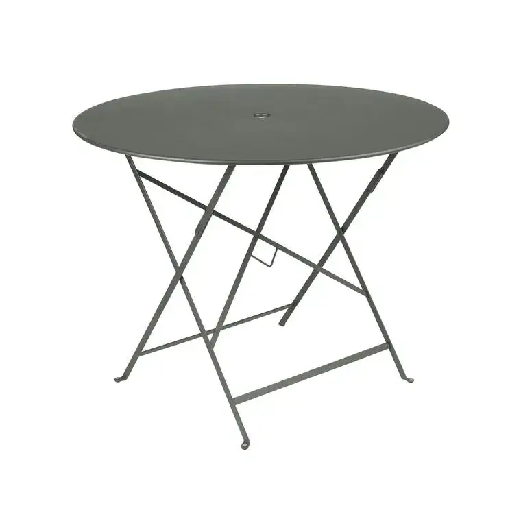 Réduction Table ronde pliante en acier coloris romarin Bistro Fermob – Ø 96 x 74 cm
