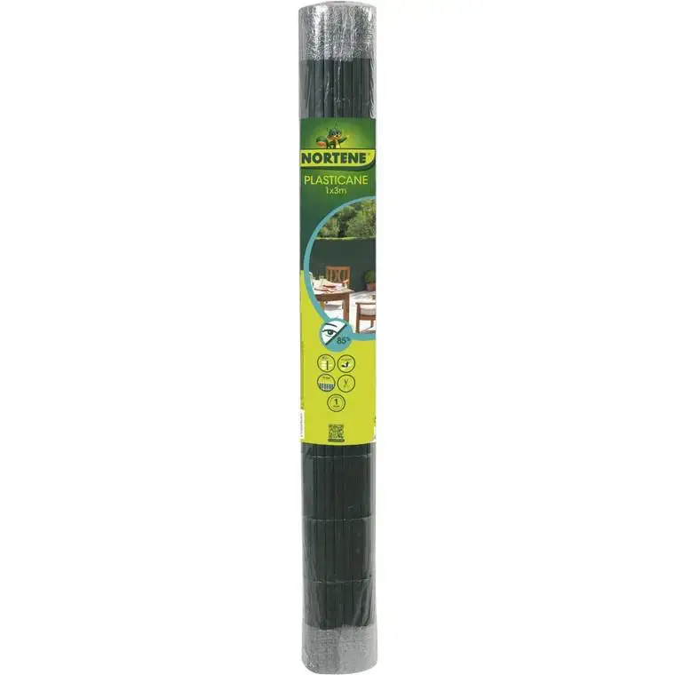 Canisse Plasticane vert double face PVC 13 mm 300×100 cm Top Vente