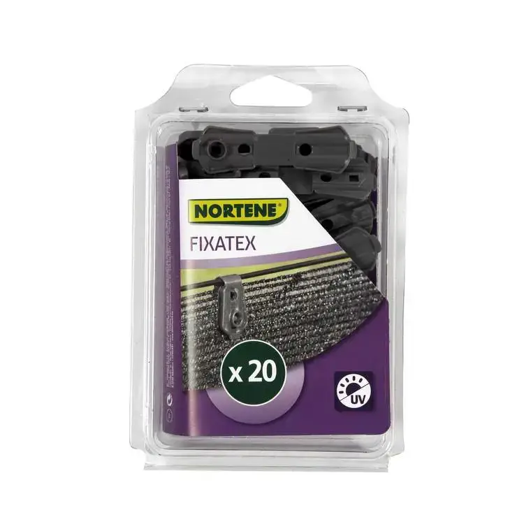 Clip de fixation Fixatex pour Natte gris 34×20 cm Certifié