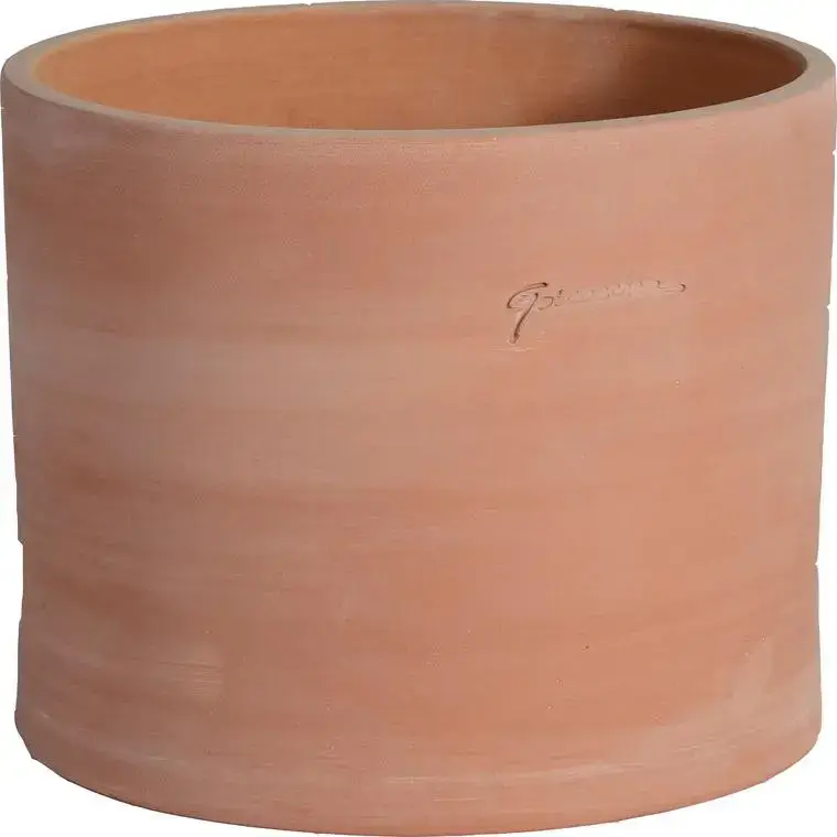 Cylindre en terre cuite – D23 x H18 cm Seulement Aujourd&rsquo;hui