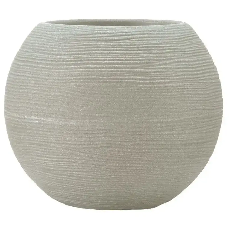Pot boule Corde beige Ø 40 x 33 cm de 30 L Bon Plan