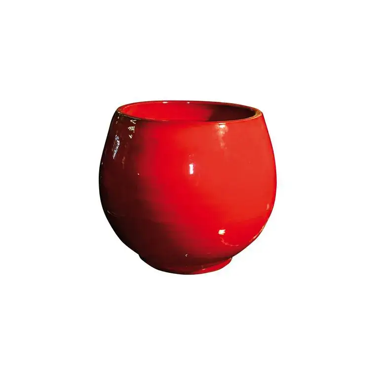 Pot Bahia coquelicot H 31 x Ø 25 cm Produit De Marque