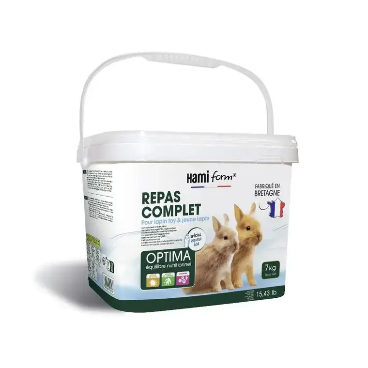 Bon Plan Repas complet jeune lapin et Toy Hamiform 7kg