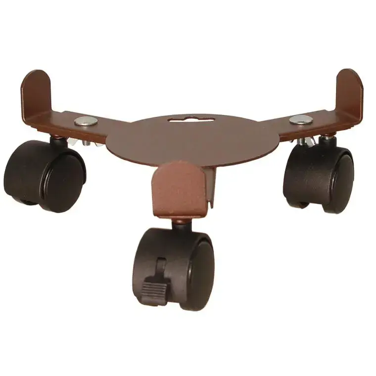 Commander Vite Support 3 roulettes extensible fer vieilli 27 à 37 cm