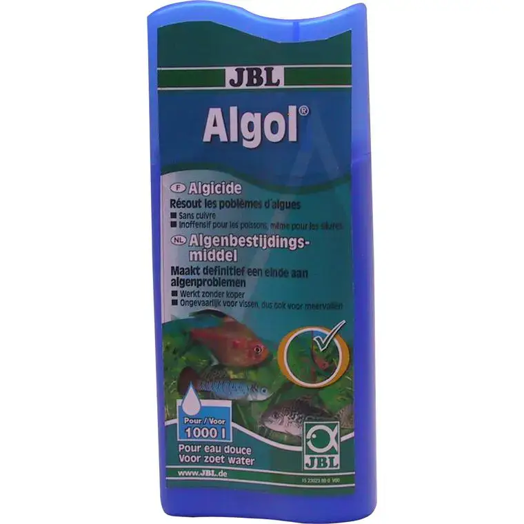 Conditionneur d'eau algol Jbl bleu 100 ml Super Prix