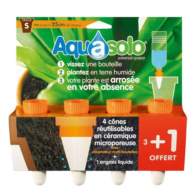 Aquasolo orange small x4 Nouveauté