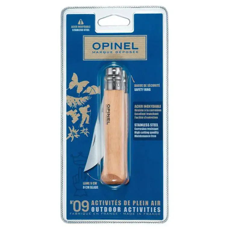 Couteau Activités de plein air n°9 Opinel Haute Qualité