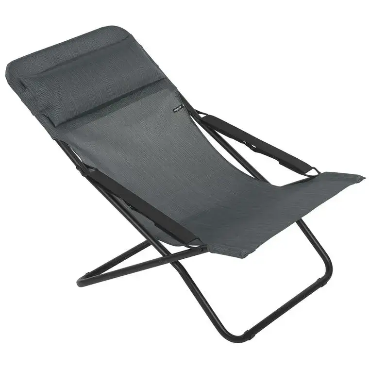 Seulement Aujourd&rsquo;hui Transabed batyline gris obsidian de 93 x 66 x 88 cm