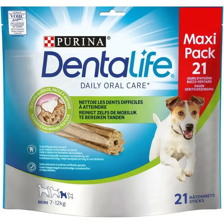 Quantité Limitée Snack à mâcher Dentalife Small pour petit chien 345 g